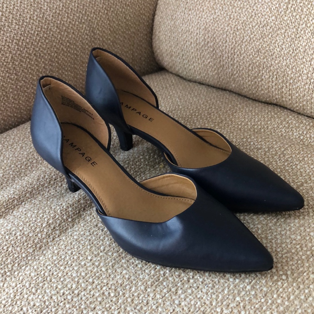 Rampage Kitten Heels